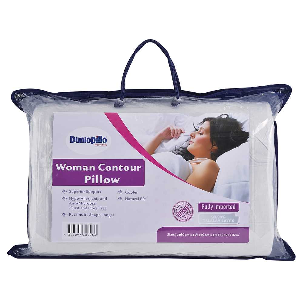 dunlopillo contour pillow