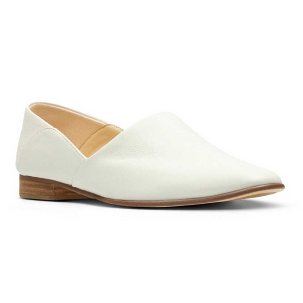 Clarks Ladies Casual Shoes 26132487 4D-White--Wing On NETshop